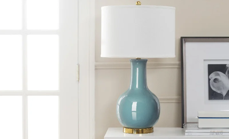 bohemian table lamps with colorful patterns for eclectic bedroomsbohemian table lamps with colorful patterns for eclectic bedroomsSafavieh Ceramic Paris Lamp