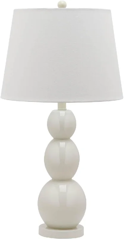 coastal style table lamps with nautical elements for beach housescoastal style table lamps with nautical elements for beach housesSafavieh Jayne Three Sphere Glass Lamp