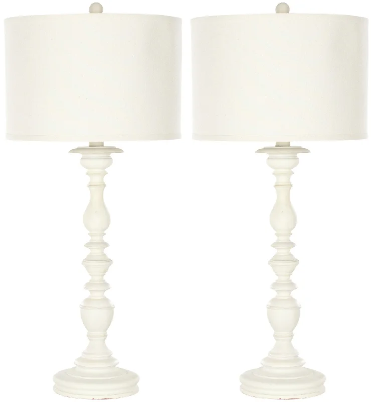 glass table lamps with a frosted surface for soft light diffusionglass table lamps with a frosted surface for soft light diffusionSafavieh Mamie Cream Candlestick Lamp