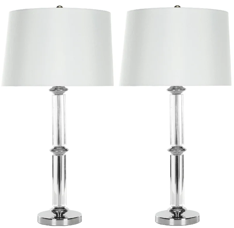 coastal style table lamps with nautical elements for beach housescoastal style table lamps with nautical elements for beach housesSafavieh Vendome Crystal Table Lamp
