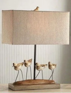 gothic style table lamps with dark finishes for a mysterious lookgothic style table lamps with dark finishes for a mysterious lookSandpiper Flock Table Lamp Set of 2