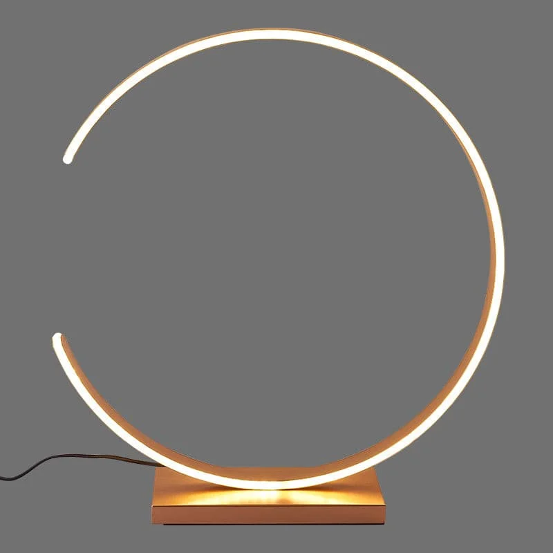 industrial style table lamps with exposed bulbs for loft apartmentsindustrial style table lamps with exposed bulbs for loft apartmentsModern Table Lamp Arc Shape LED Strip