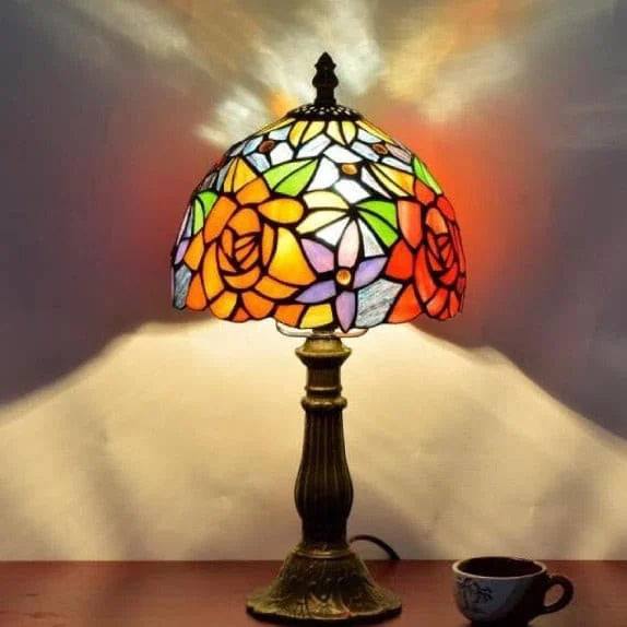 industrial style table lamps with exposed bulbs for loft apartmentsindustrial style table lamps with exposed bulbs for loft apartmentsTable Lamp Stained Glass European Baroque Classic Tiffany Floral Pattern