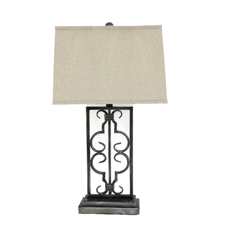 metal table lamps with a matte black finish for a sleek appearancemetal table lamps with a matte black finish for a sleek appearanceScreen Gems Table Lamp - Set of 2 - TL-001