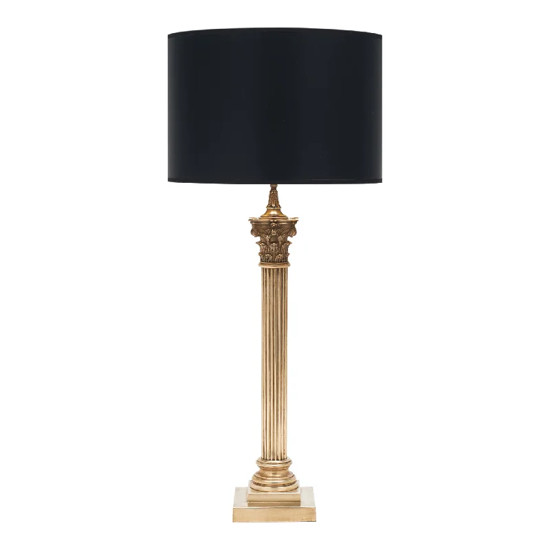 gothic style table lamps with dark finishes for a mysterious lookgothic style table lamps with dark finishes for a mysterious lookNeoclassic Brass Column Table Lamp