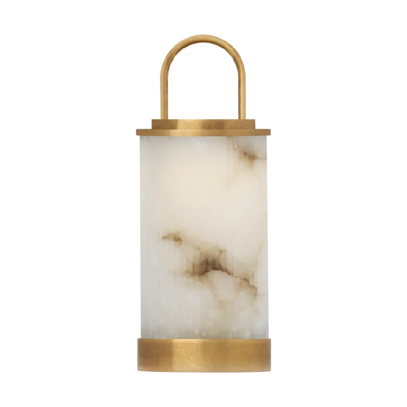 leather table lamps with a distressed texture for a rugged charmleather table lamps with a distressed texture for a rugged charmTawa Alabaster Accent Rechargeable Table Lamp