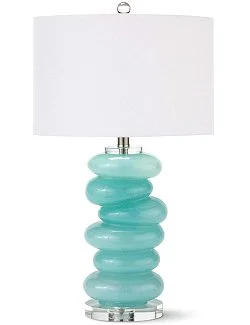 rustic farmhouse table lamps for cozy kitchensrustic farmhouse table lamps for cozy kitchensWater Pebbles Glass Table Lamp
